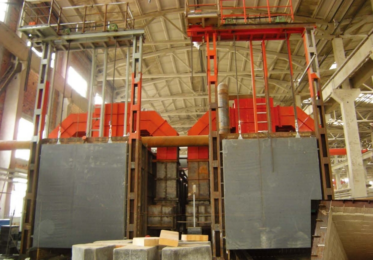 双体隧道式退火炉